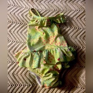 Size 12 months girls bathing suit